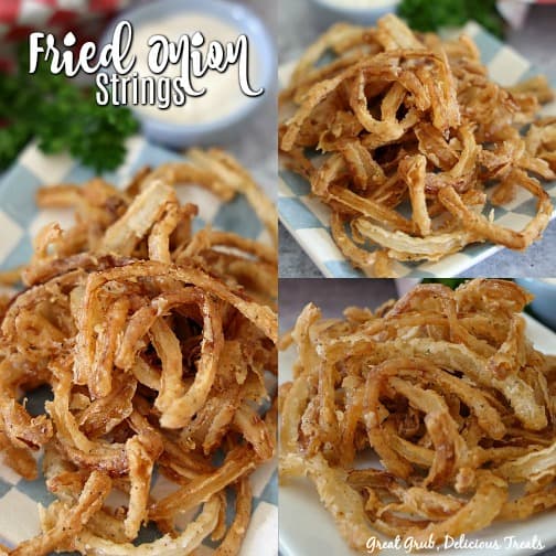 Fried Onion Strings are a snack that the whole family is guaranteed to enjoy.