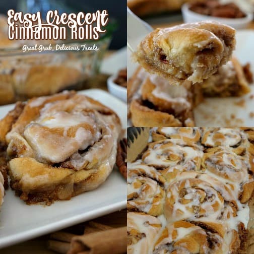 Easy Crescent Cinnamon Rolls
