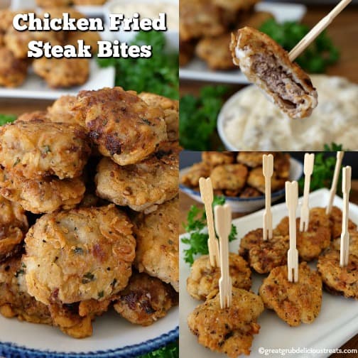 Chicken Fried Steak Bites Chicken Fried Steak Bites