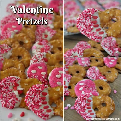 Valentine Pretzels recipe with two great flavors in one treat. Valentine Pretzels