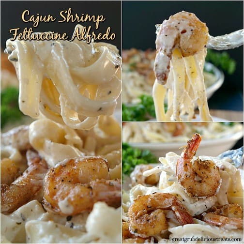 Cajun Shrimp Fettuccine Alfredo Cajun Shrimp Fettuccine Alfredo