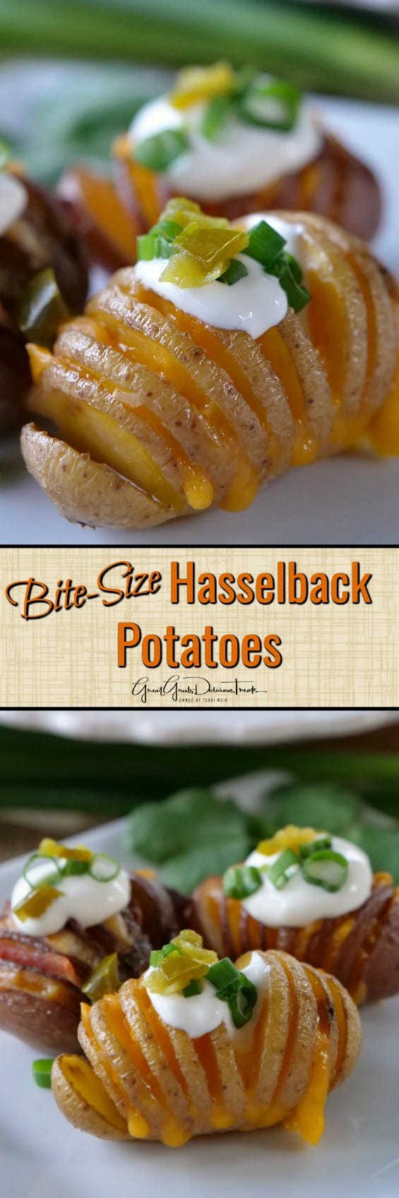 Bite-Size Hasselback Potatoes Bite-Size Hasselback Potatoes