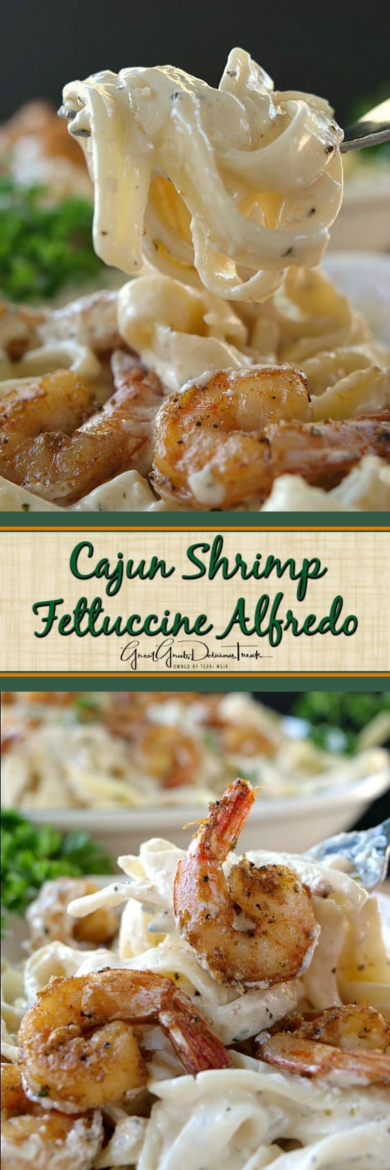 Cajun Shrimp Fettuccine Alfredo Cajun Shrimp Fettuccine Alfredo