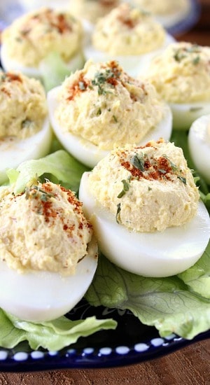 Deviled Eggs with a Tuna Twist Deviled Eggs with a Tuna Twist