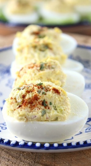 Deviled Eggs with a Tuna Twist Deviled Eggs with a Tuna Twist