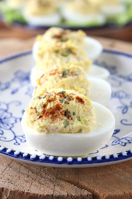 Deviled Eggs with a Tuna Twist Deviled Eggs with a Tuna Twist