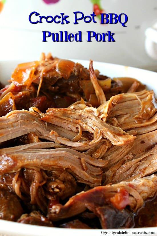 Crock Pot BBQ Pulled Pork