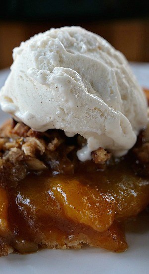 Peach Maple Pecan Crumble Peach Maple Pecan Crumble