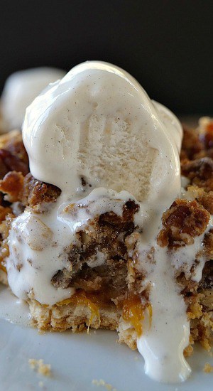 Peach Maple Pecan Crumble Peach Maple Pecan Crumble