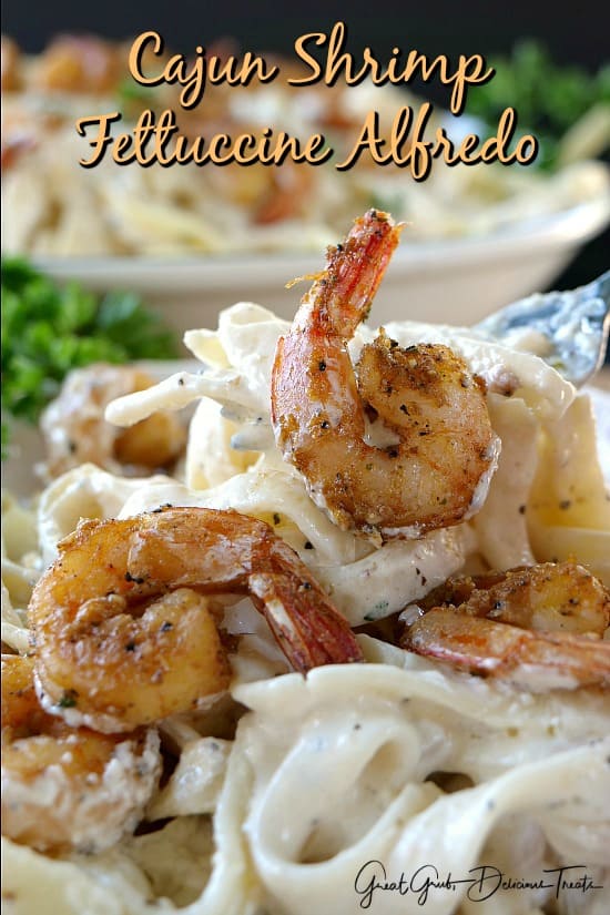 Cajun Shrimp Fettuccine Alfredo Cajun Shrimp Fettuccine Alfredo