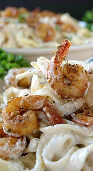 Cajun Shrimp Fettuccine Alfredo Cajun Shrimp Fettuccine Alfredo