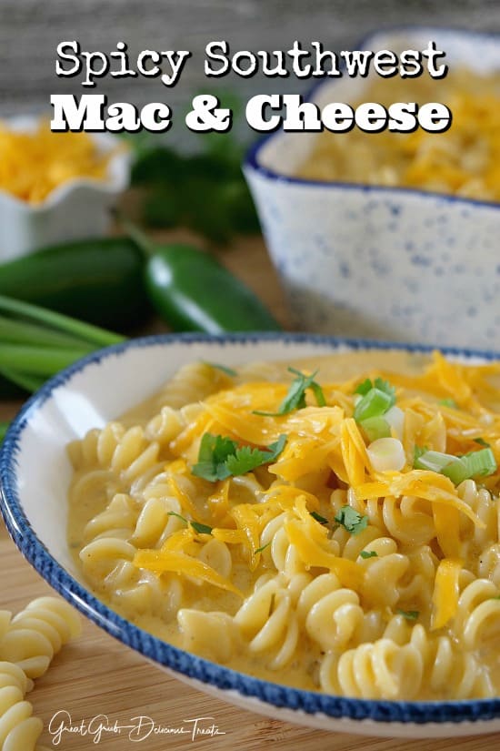 Spicy Southwest Mac and Cheese is creamy, delicious and food for the soul. #macandcheese #macaroniandcheese #comfortfood #southwestmacandcheese #comfortfoodrecipes #pasta #spicymacandcheese Spicy Southwest Mac and Cheese