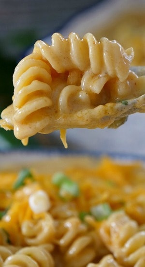 Spicy Southwest Mac and Cheese is super creamy, deliciously flavored and comfort food at it's best. Spicy Southwest Mac and Cheese