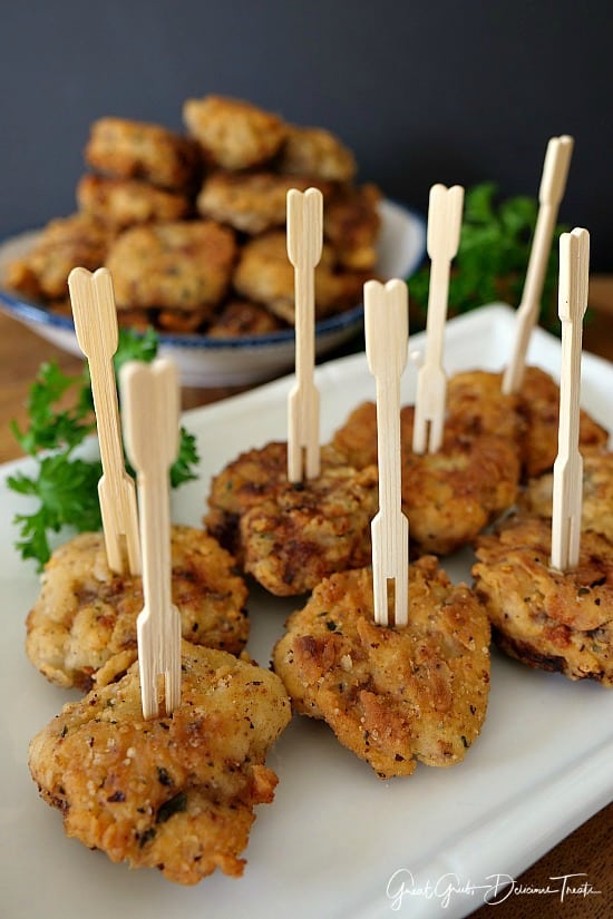 Chicken Fried Steak Bites are delicious little bites of heaven, seasoned just right, and fried to perfection. Chicken Fried Steak Bites