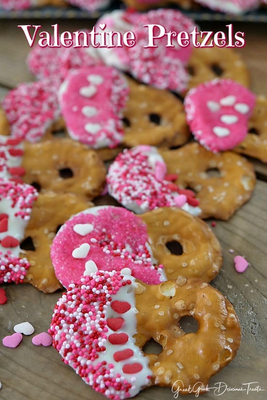 Valentine Pretzels make a delicious, and easy, snack that is perfect for Valentine's Day. Valentine Pretzels