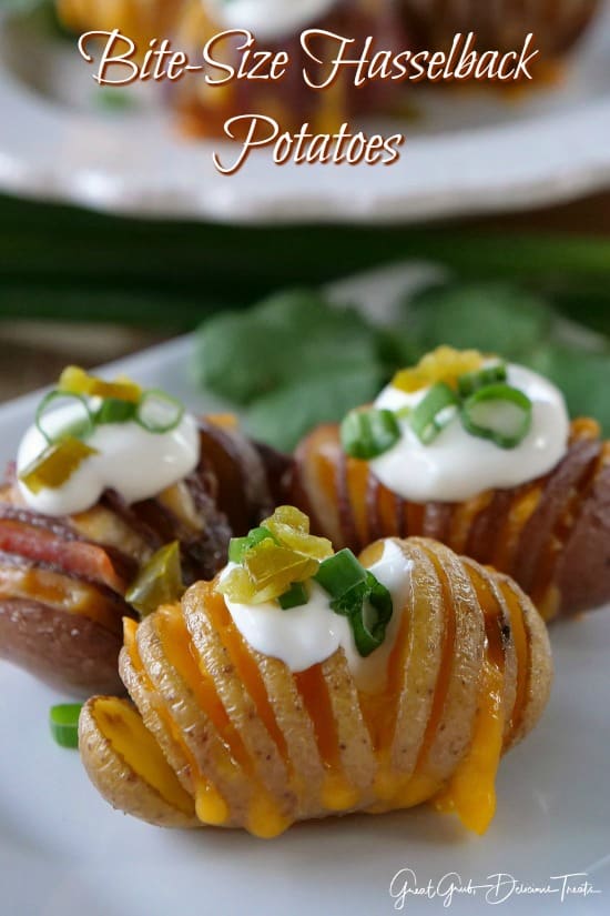 Bite-Size Hasselback Potatoes
