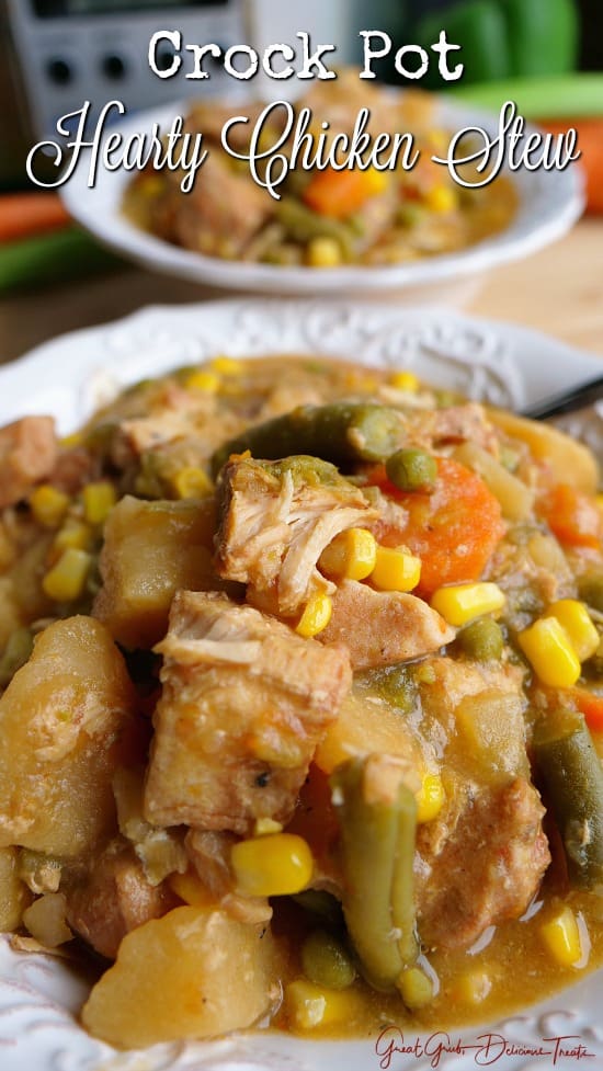 Crock Pot Hearty Chicken Stew