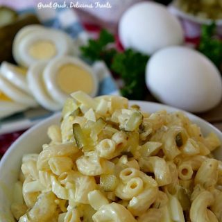 Deviled Egg Macaroni Salad