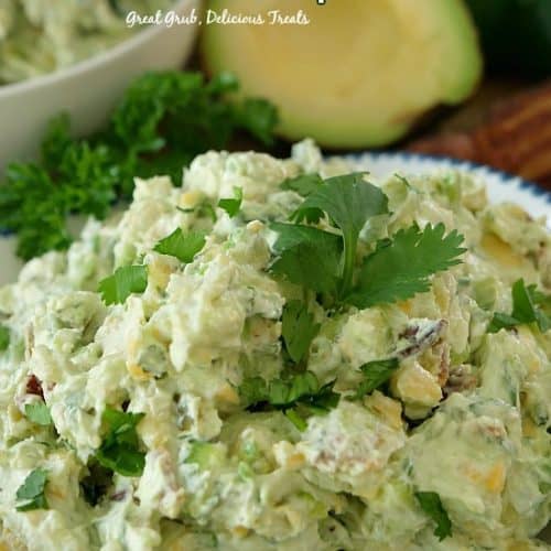 Avocado Bacon Cream Cheese Dip