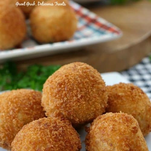 Mashed Potato Stuffing Bites