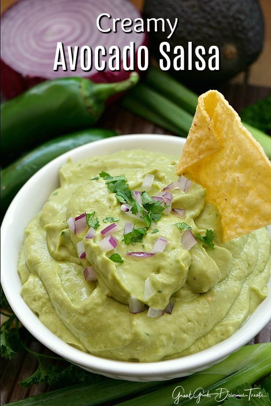 Creamy Avocado Salsa