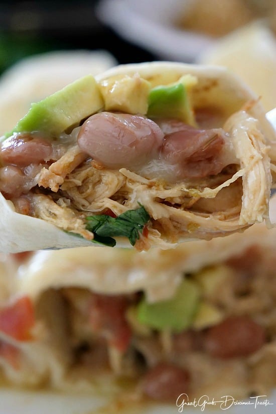 Hatch Chicken Burritos Hatch Chicken Burritos