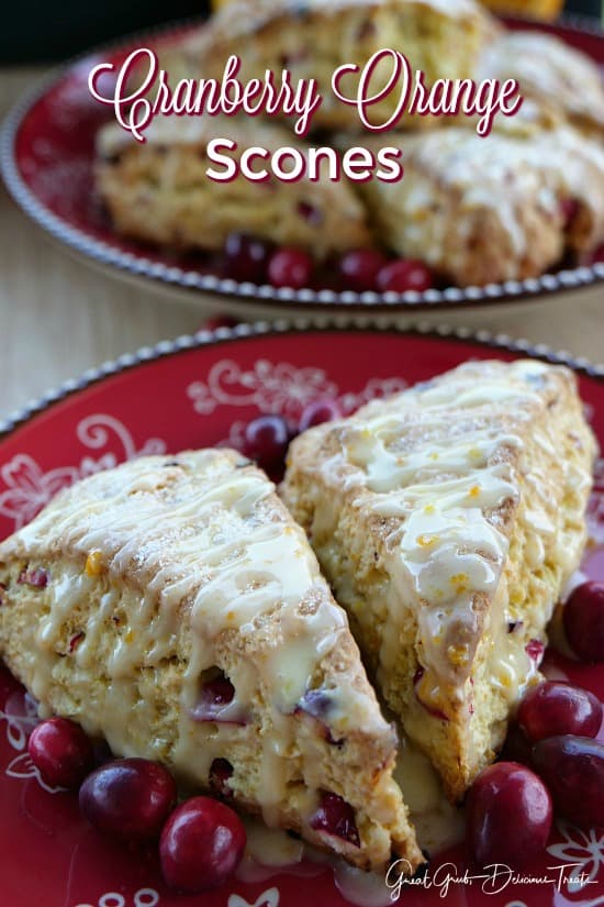 Cranberry Orange Scones