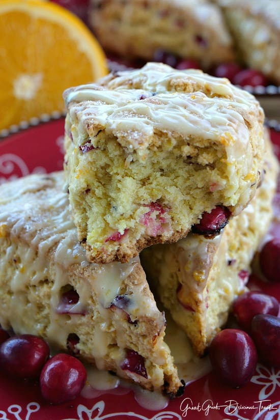 Cranberry Orange Scones